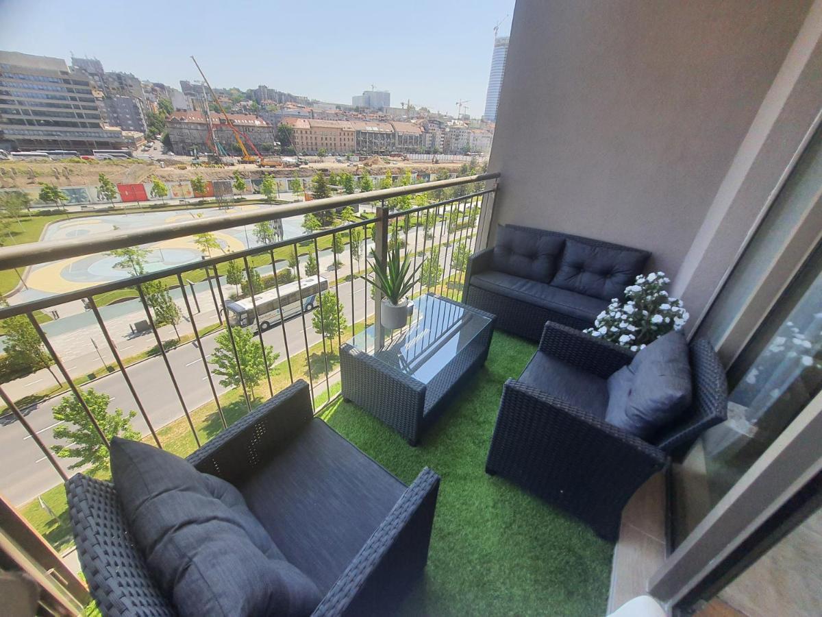 Belgrade Waterfront - Beograd Na Vodi Apartment Luaran gambar